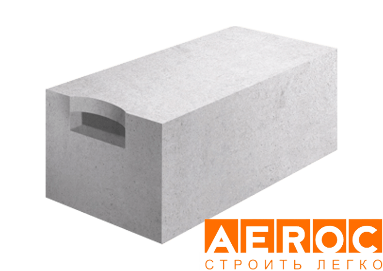 Газобетон Aeroc D300 300х250х625 мм