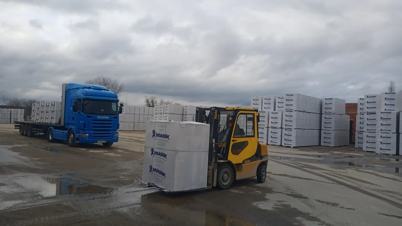 Газобетон Masix D500 625x75x250